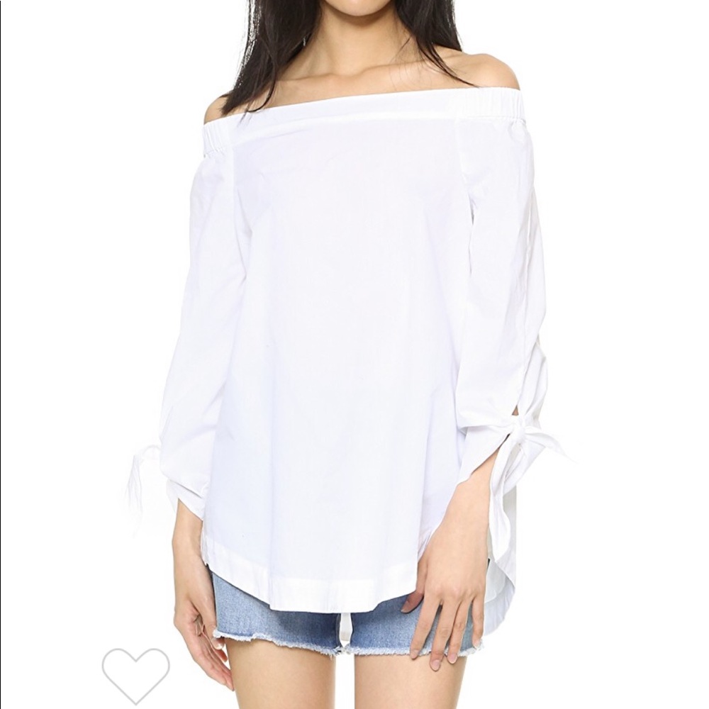 NWOT Free people off the shoulder shirt
